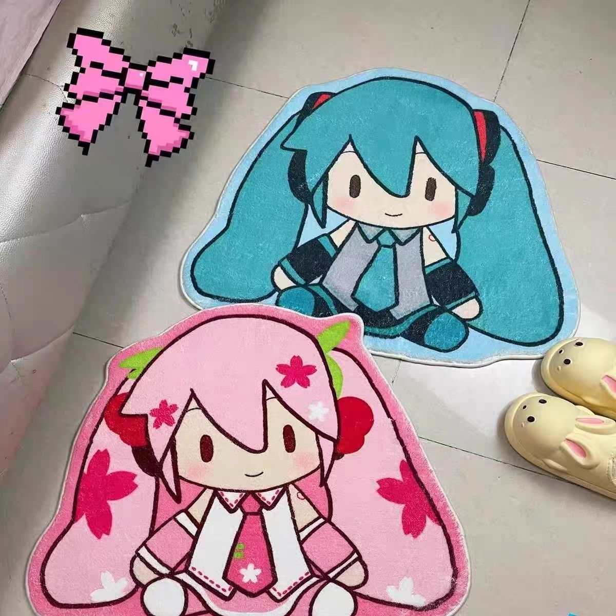 Hatsune Miku Cute Bedroom Carpet