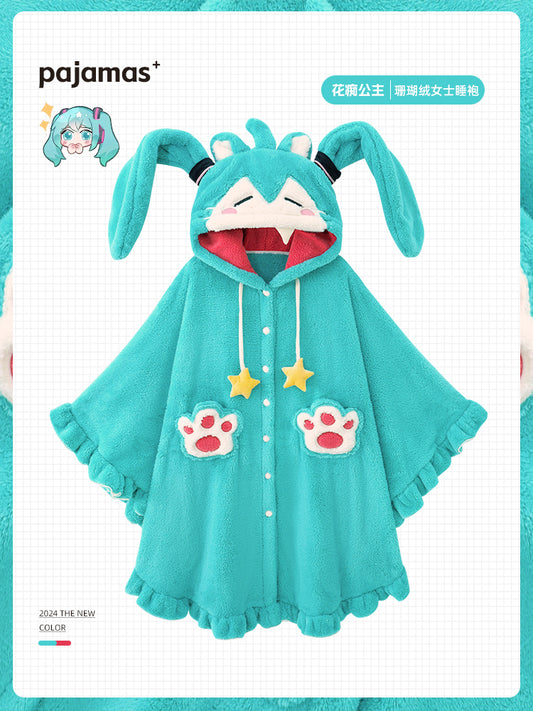 Hatsune Miku Featured Cute Warm Robe