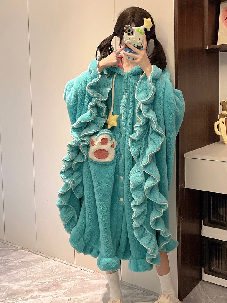 Hatsune Miku Featured Cute Warm Robe