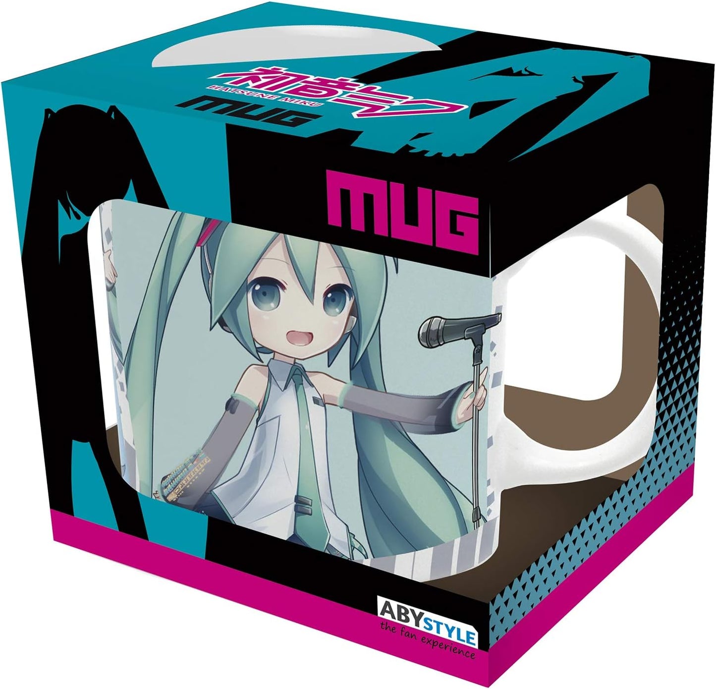 Hatsune Miku Pastel Ceramic Coffee Tea Mug 11 Oz.