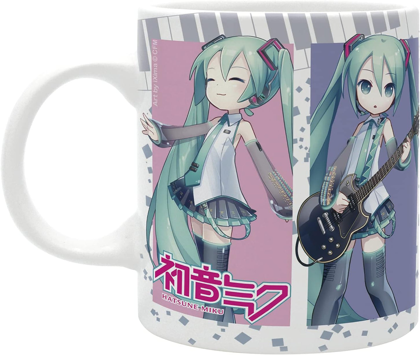 Hatsune Miku Pastel Ceramic Coffee Tea Mug 11 Oz.