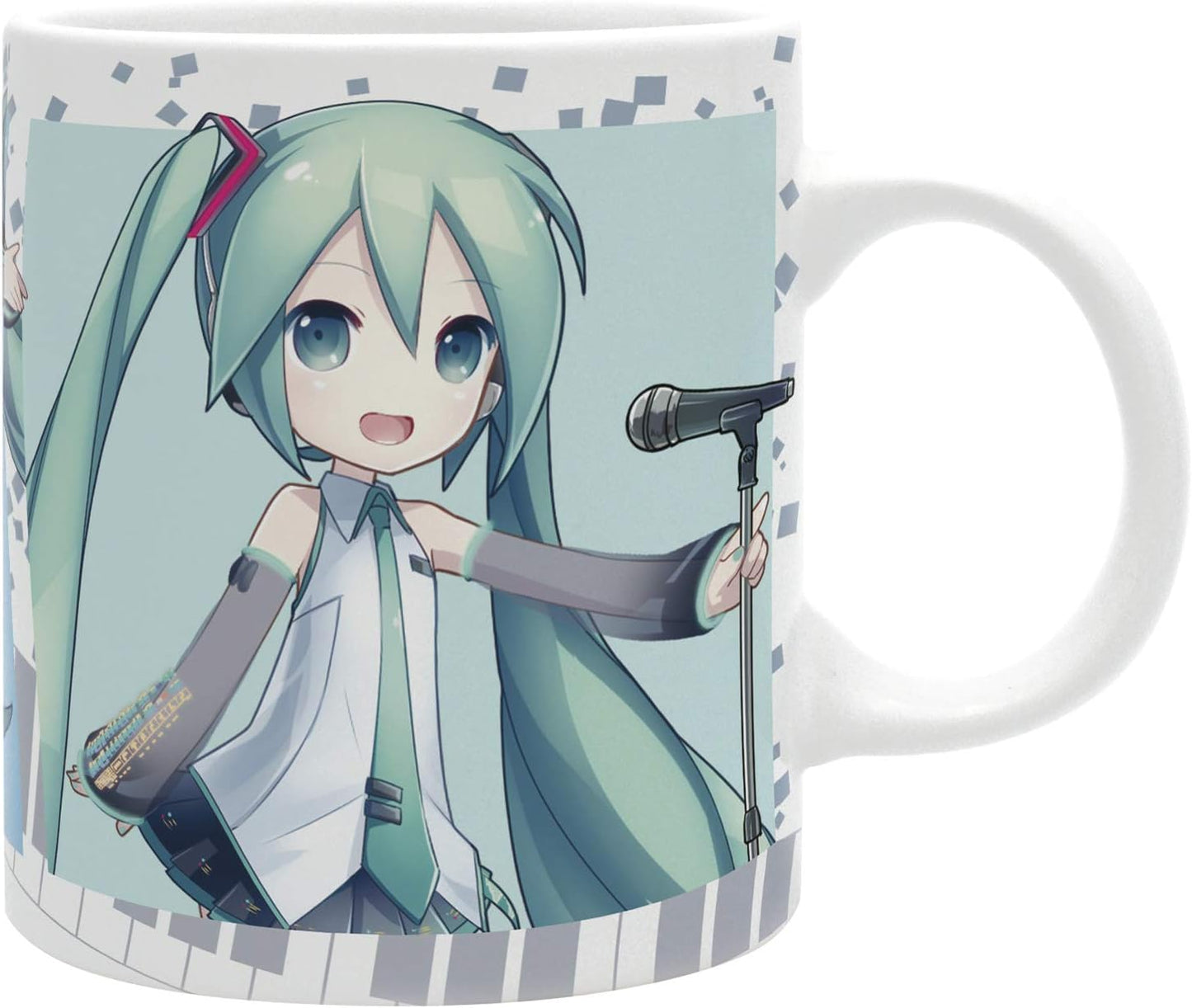 Hatsune Miku Pastel Ceramic Coffee Tea Mug 11 Oz.