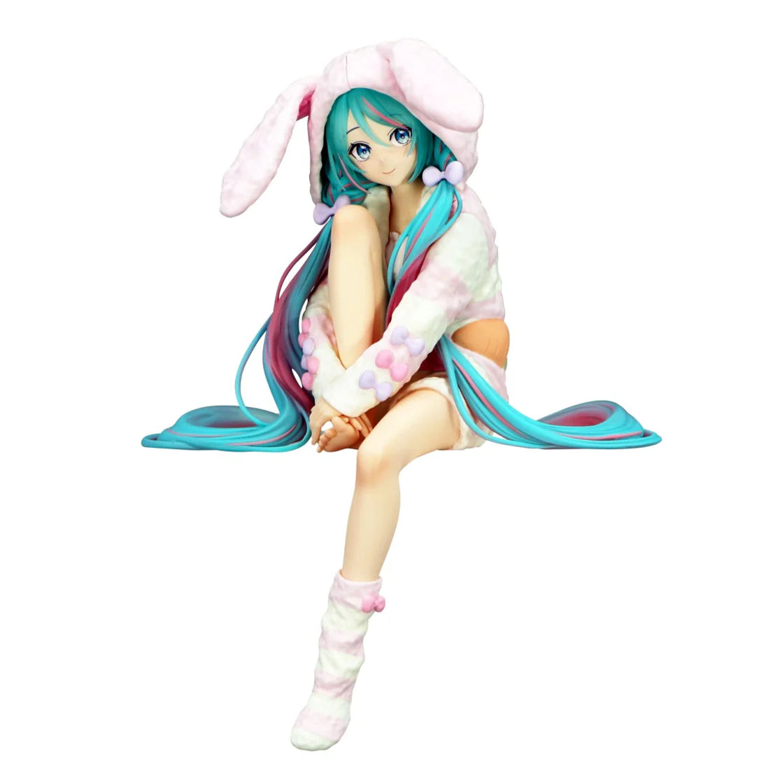 Hatsune Miku Noodle Stopper Figure - Usamimi Pajama (FuRyu)