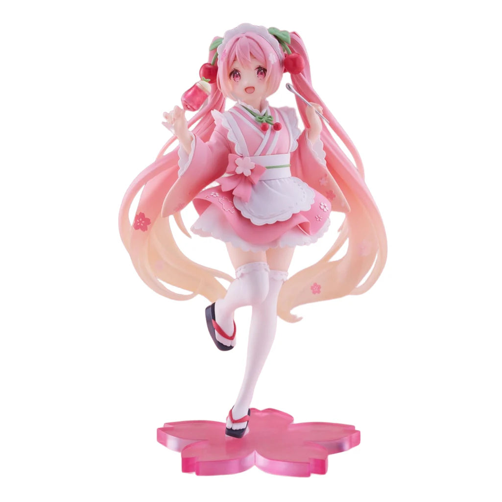 Hatsune Miku Figure - Sakura, Wafuu Kissa Ver. (Taito)