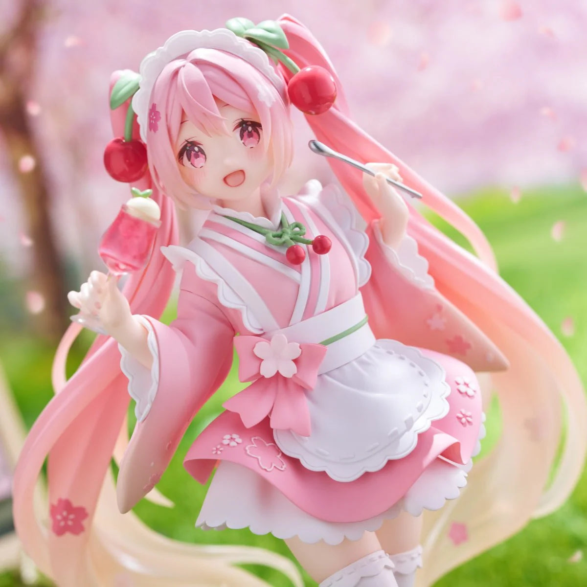 Hatsune Miku Figure - Sakura, Wafuu Kissa Ver. (Taito)