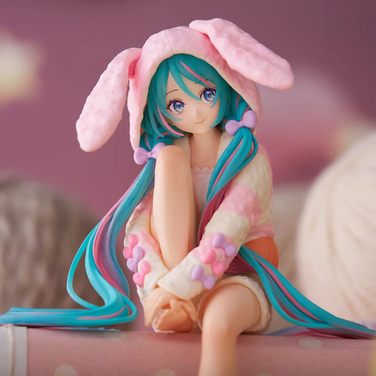 Hatsune Miku Noodle Stopper Figure - Usamimi Pajama (FuRyu)