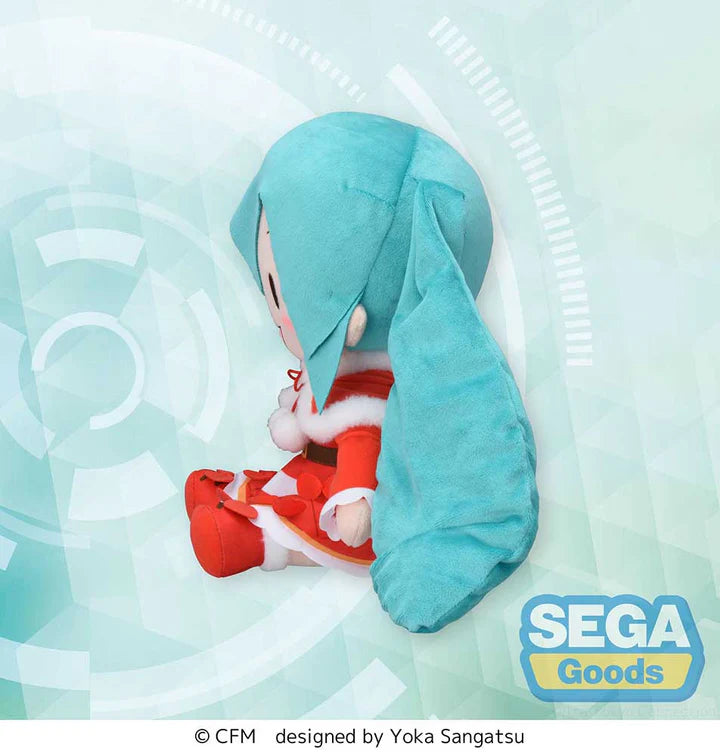 Christmas Miku Plushie - Hatsune Miku (Christmas 2024 Ver.) L Plushie SEGA