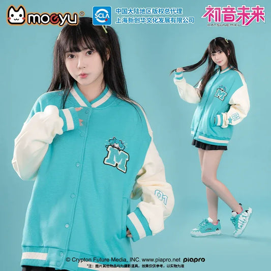 Hatsune Miku Cute Baseball Jacket