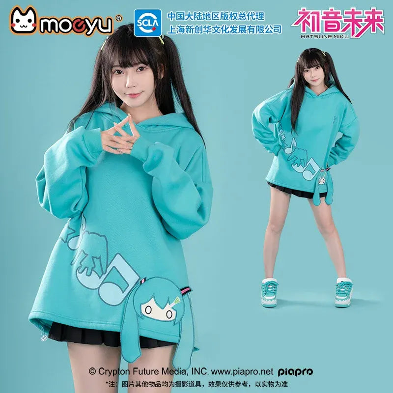 Hatsune Miku Cute Hoodie