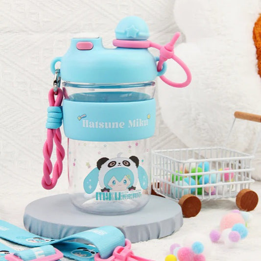 Hatsune Miku Expo Gift box Cute Portable Coffee Tumbler 650ml with Straw