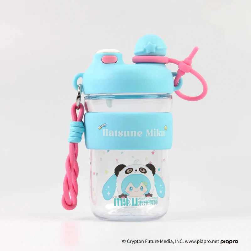 Hatsune Miku Expo Gift box Cute Portable Coffee Tumbler 650ml with Straw