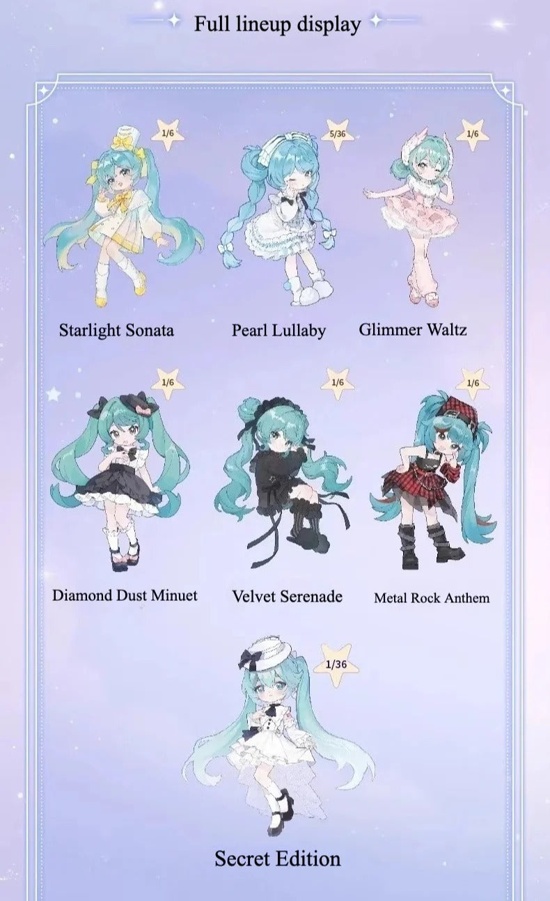Hatsune Miku “Music Prelude” DIY Dress-Up Collectible Bloks Figure