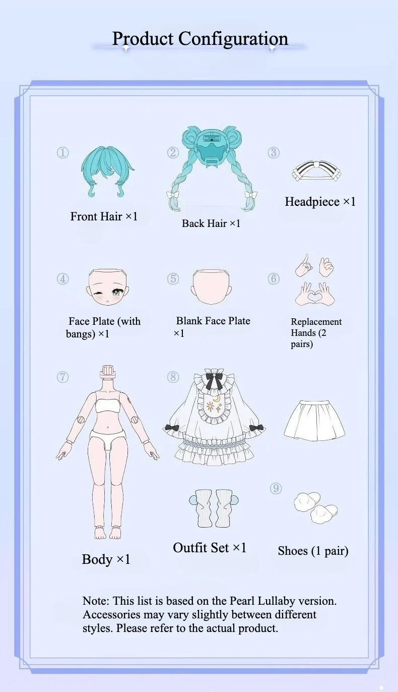 Hatsune Miku “Music Prelude” DIY Dress-Up Collectible Bloks Figure