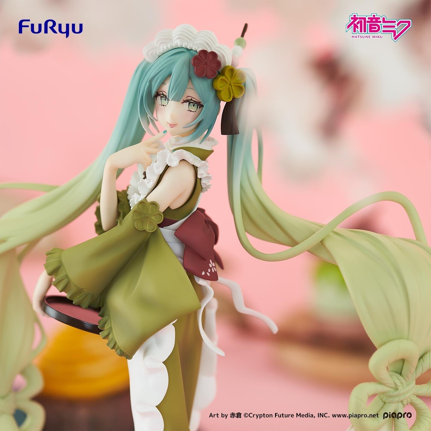 Hatsune Miku - Exceed Creative Figure - Sweet Sweets - Matcha Parfait (FuRyu)
