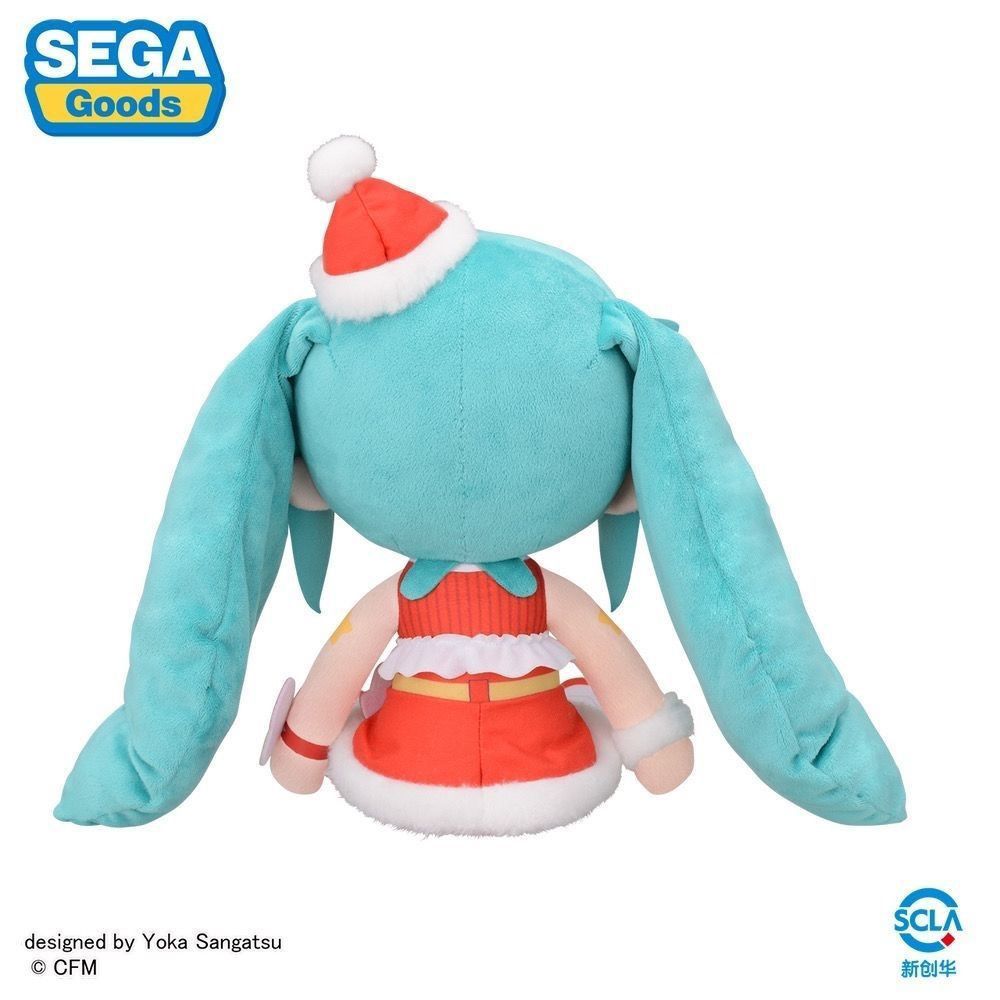 Christmas Miku Plushie - Hatsune Miku (Christmas 2023 Ver.) L Plushie SEGA
