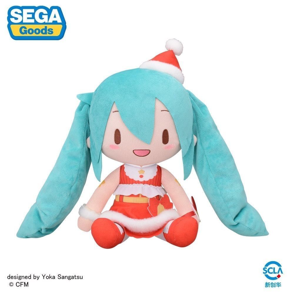 Christmas Miku Plushie - Hatsune Miku (Christmas 2023 Ver.) L Plushie SEGA