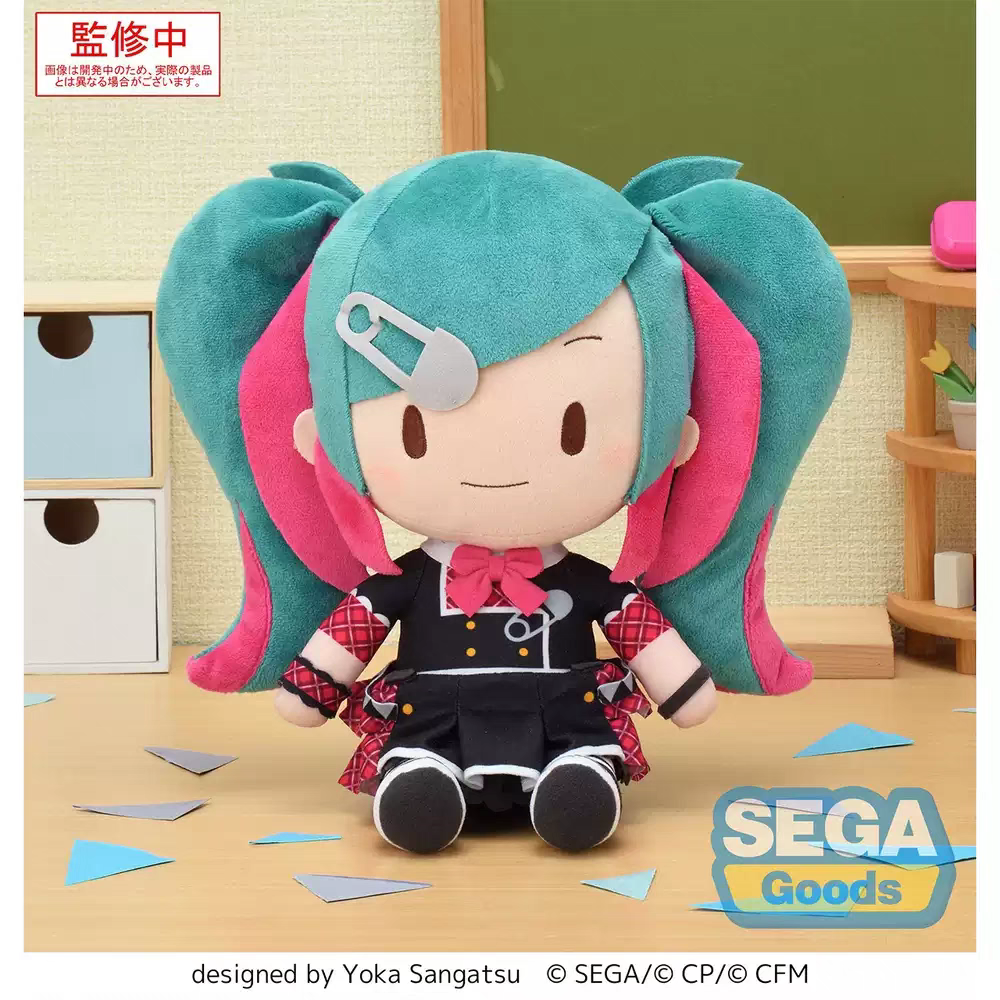 27cm Hatsune Miku Colorful Stage Plush Classroom SEKAI Miku