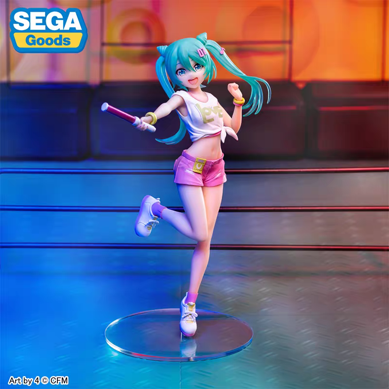 Hatsune Miku Live Support Ver. with Glow Stick Standing Pose(Sega)