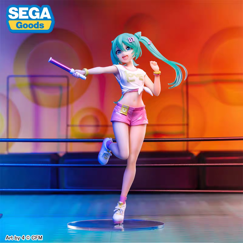 Hatsune Miku Live Support Ver. with Glow Stick Standing Pose(Sega)