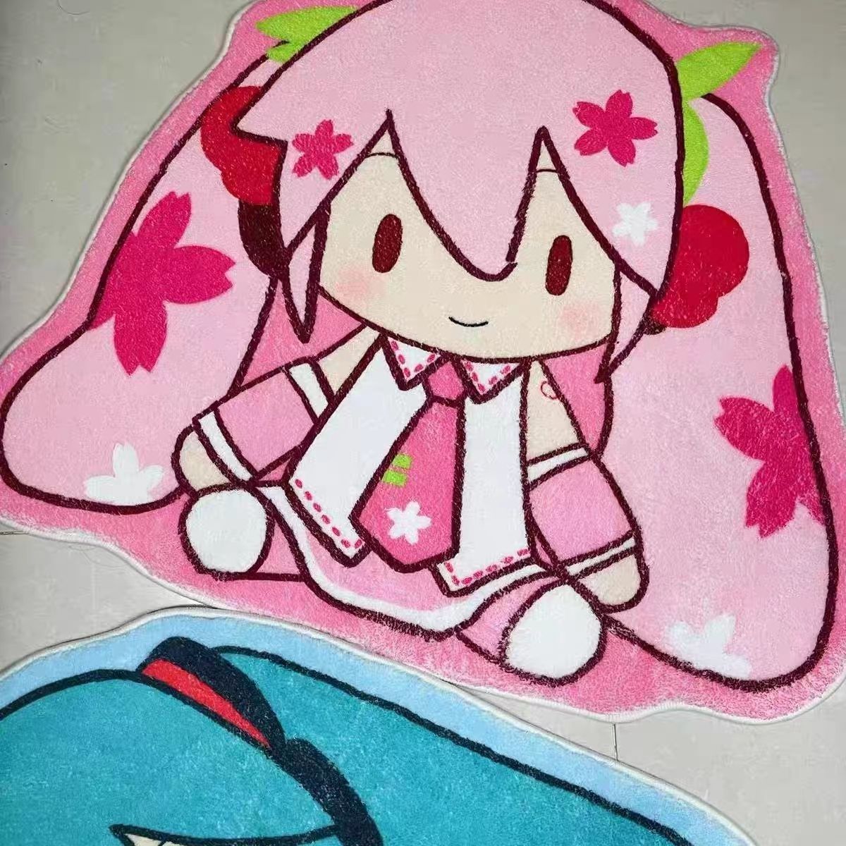 Hatsune Miku Cute Bedroom Carpet