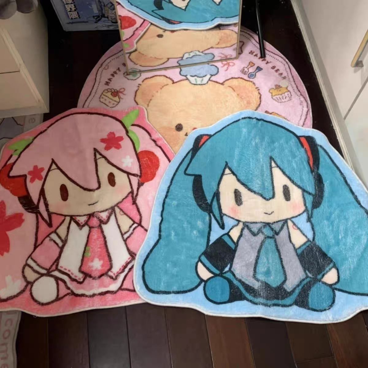 Hatsune Miku Cute Bedroom Carpet