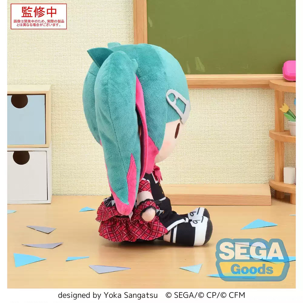 27cm Hatsune Miku Colorful Stage Plush Classroom SEKAI Miku