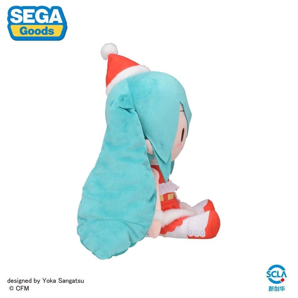 Christmas Miku Plushie - Hatsune Miku (Christmas 2023 Ver.) L Plushie SEGA