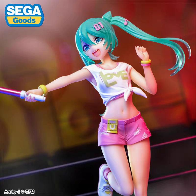 Hatsune Miku Live Support Ver. with Glow Stick Standing Pose(Sega)