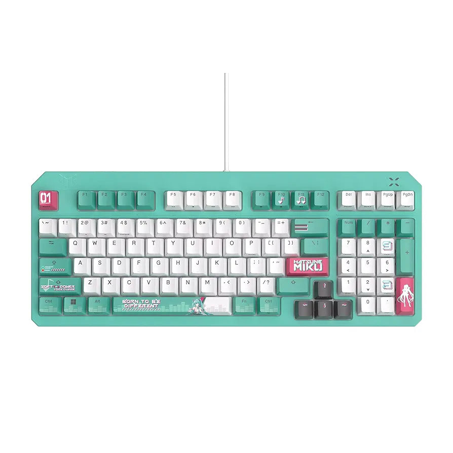 Hatsune Miku keyboard-ASUS TUF Gaming K3 Gen II