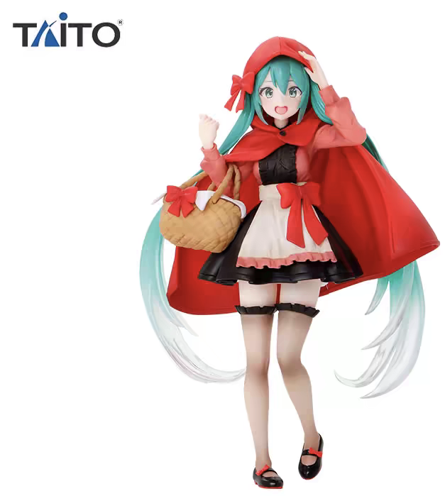 Hatsune Miku - Piapro Characters - Hatsune Miku Wonderland Figure - Red Riding Hood (Taito)