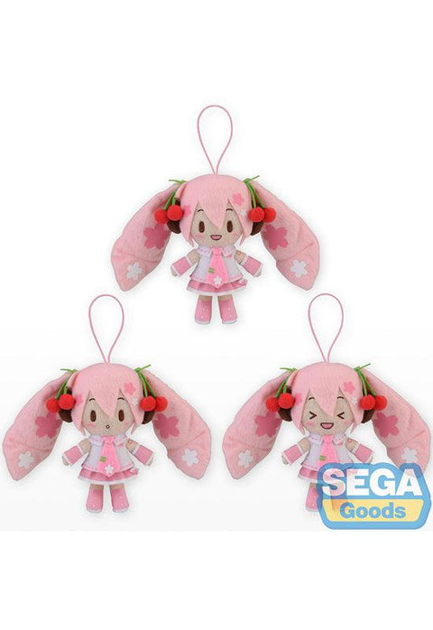 15cm Hatsune Miku Series SEGA MP Fluffy Mascot Sakura Miku